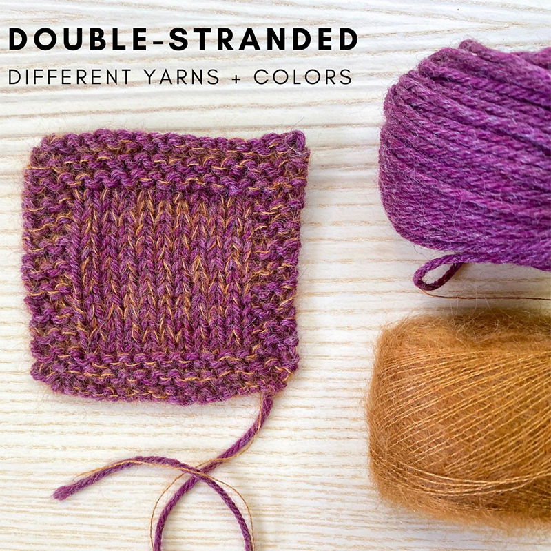 Double the Fun KAL – What is double knitting anyway?
