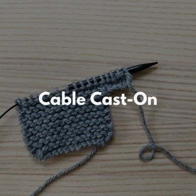 Cable cast-on