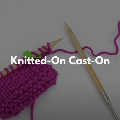 Knitted-On Cast-On
