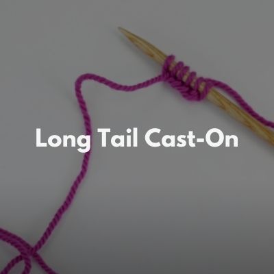 Long tail cast-on