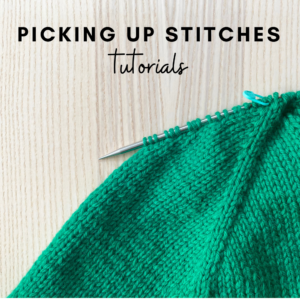 Picking Up Stitches Elizabeth Smith Knits Picking Up Stitches Elizabeth Smith Knits