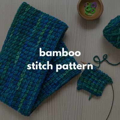 bamboo stitch pattern