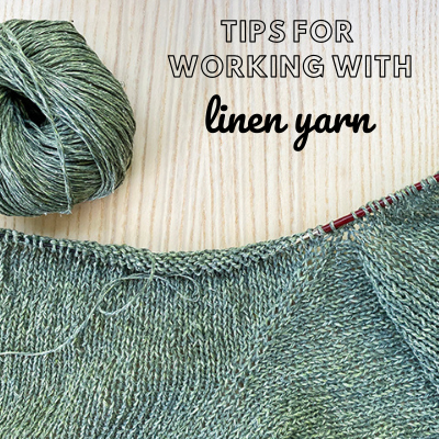 Everything You Need to Know about Knitting with Linen-Cotton – Woolyknit