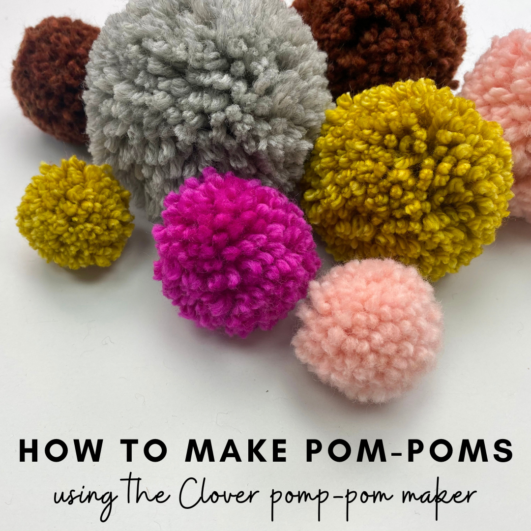 How To Make A Perfect Pom Pom  Clover Pom Pom Maker Tutorial
