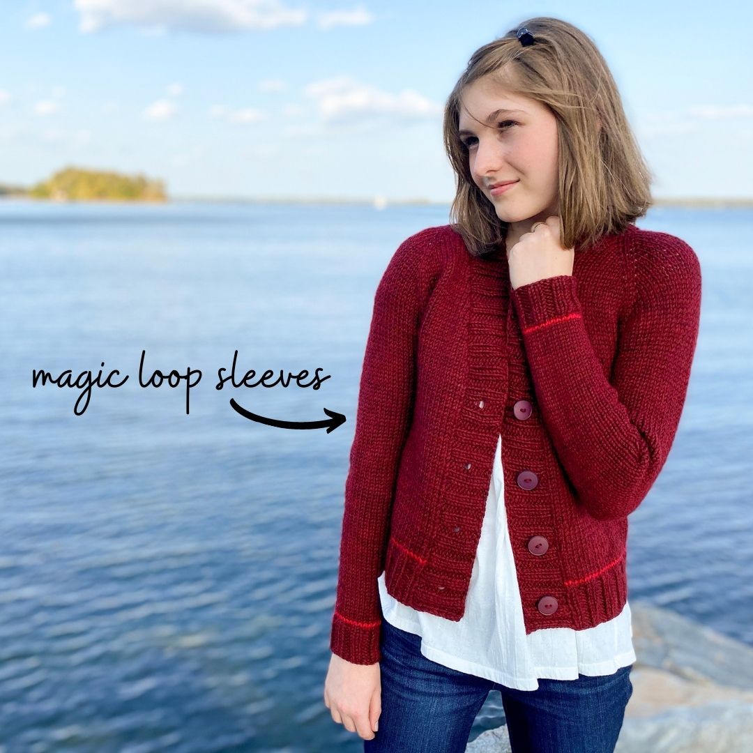 Magic Loop Your Sleeves – Elizabeth Smith Knits