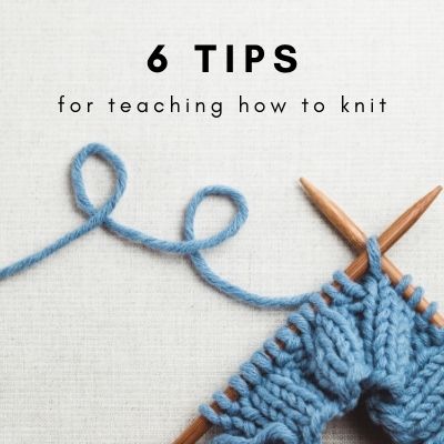 Teaching Kids to Knit - How Wee Learn