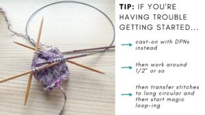 Magic Loop Knitting Technique – Elizabeth Smith Knits