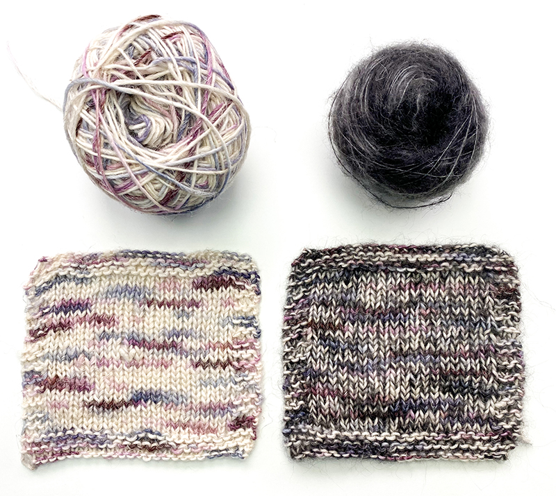 How to knit with variegated yarn!