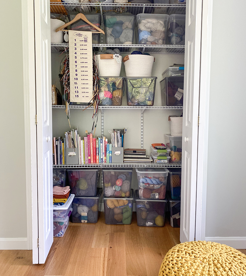 How to Organize Sewing and Knitting Supplies in Small Space ( 13