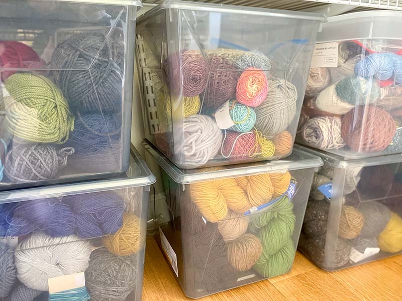 Knitting Storage 