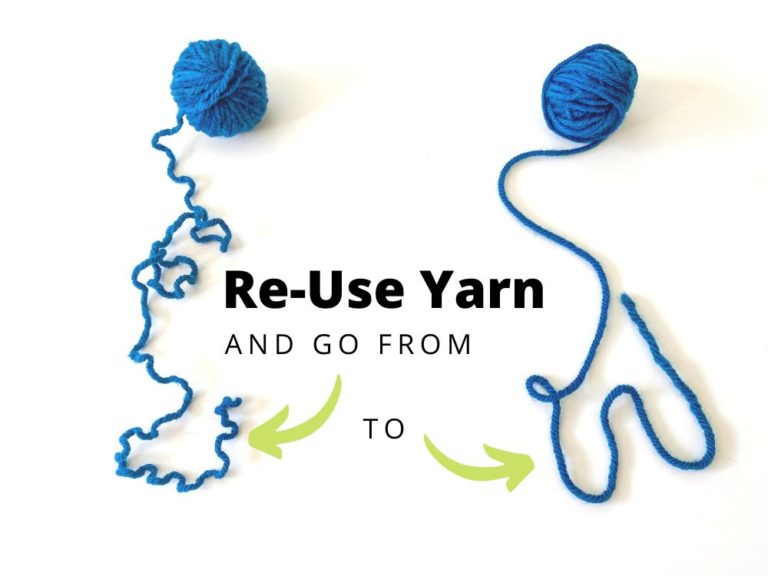 Reusing Blocked Yarn Elizabeth Smith Knits