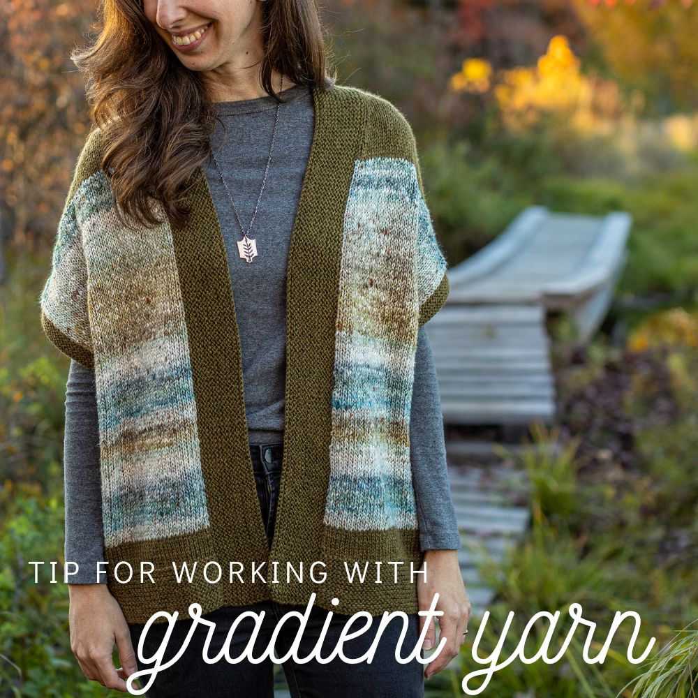 Knitting and Crocheting with Gradient Yarn