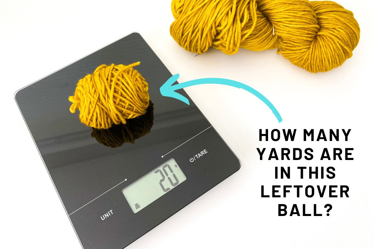The Why & How of Weighing Yarn – Elizabeth Smith Knits