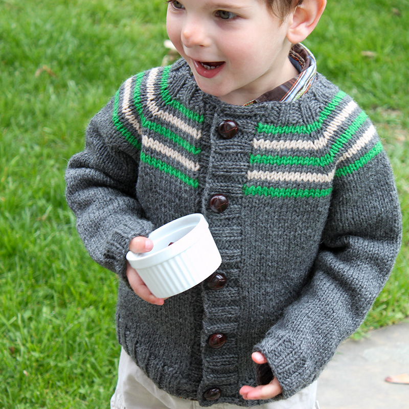 Coffee Bean Cardigan for All Ages – Elizabeth Smith Knits