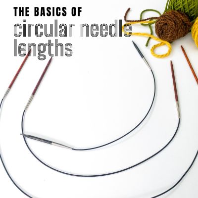 How to use interchangeable circular needles – Elizabeth Smith Knits