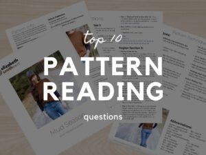 Top 10 Pattern Reading Questions – Elizabeth Smith Knits
